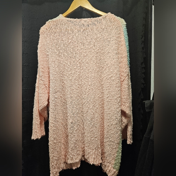 Vintage Partners II by Mervyn’s Pastel Geometric Knit Sweater - Picture 3 of 9